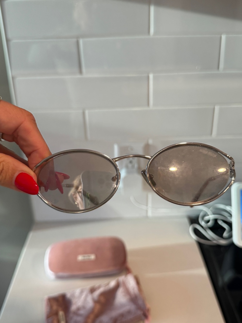 Miu Miu silver MU 52YS - Picture 4 of 4